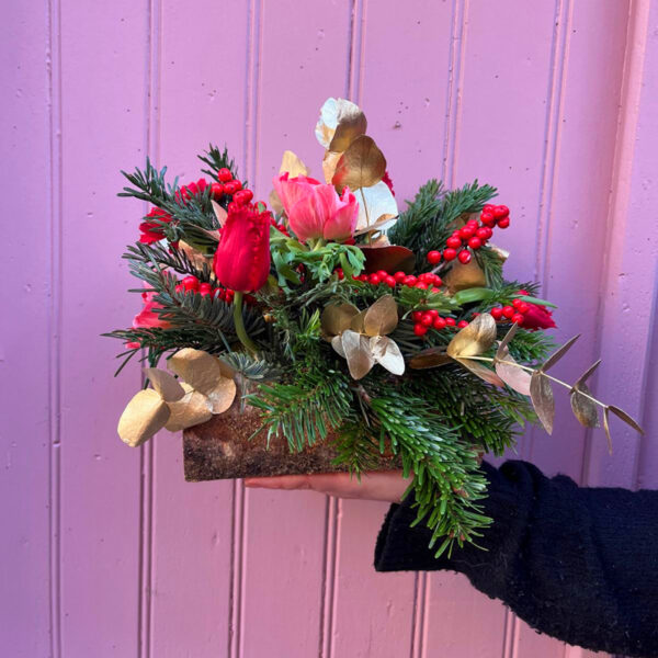 buche Christmas chez canopée à Brignais